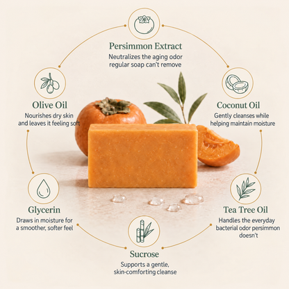 Persimoon Leaf Soap